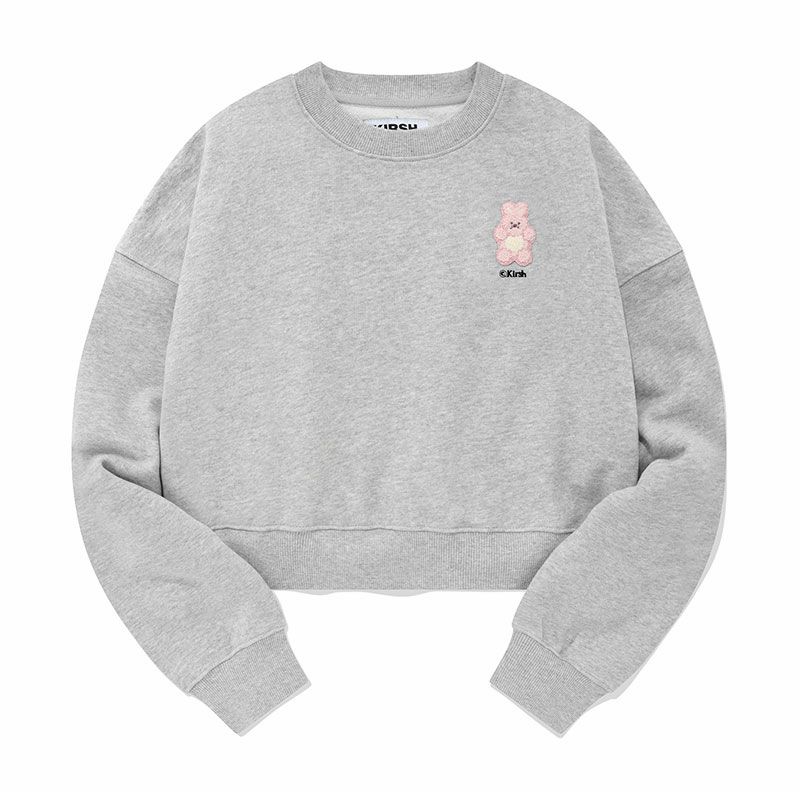 KIRSH WITTY BUNNY CROP SWEATSHIRT バニークロップ スウェット