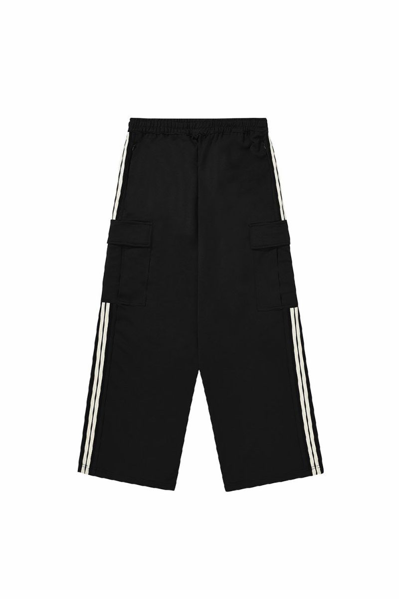 OY オーワイ テープロゴトラックJPT TAPE LOGO CARGO TRACK PANTS/全2色