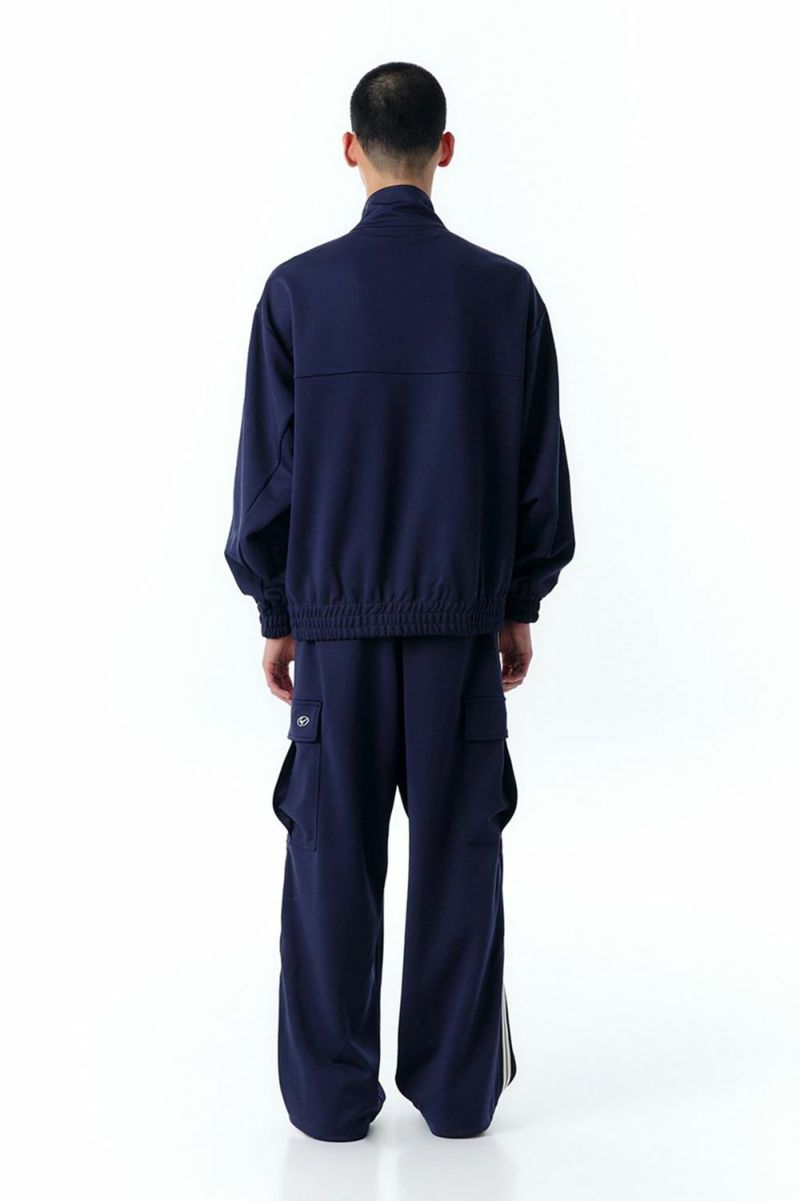 OY オーワイ テープロゴトラックJPT TAPE LOGO CARGO TRACK PANTS/全2色