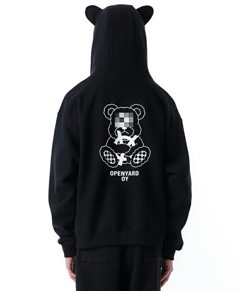 OY オーワイ モザイクオードリー ZIP パーカー MOSAIC ODOLLY HOODIE  