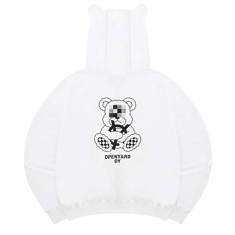 OY オーワイ モザイクオードリー ZIP パーカー MOSAIC ODOLLY HOODIE 