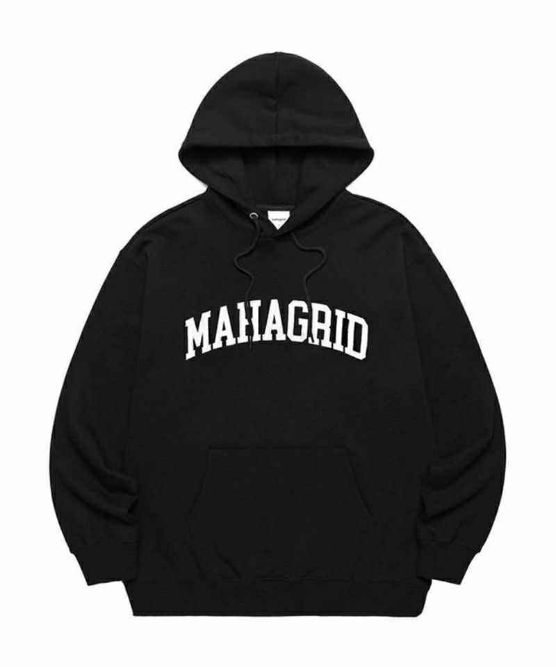 販売特注 新品未使用 mahagrid スウェット ネイビー size:XL ジップ