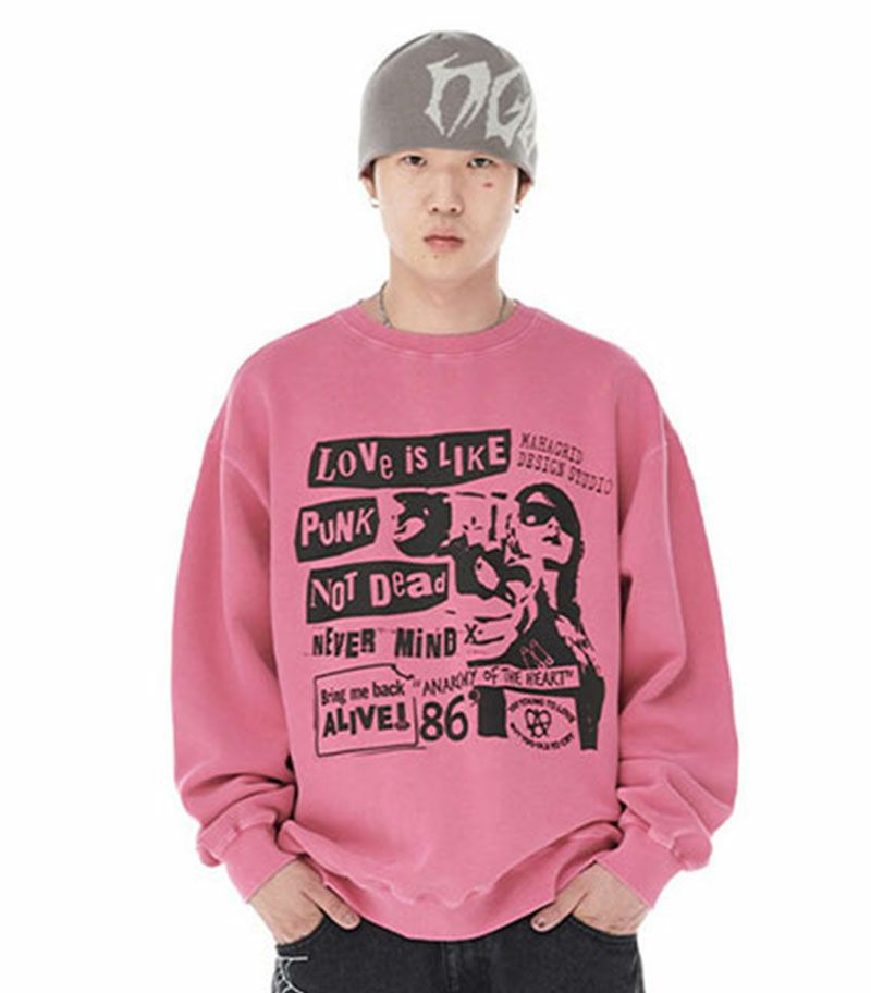 さらに100円引き◆MAHAGRID◆LOVE PUNK PIGMENT SWEATSHIRT 77151532b_b_07_500.jpg