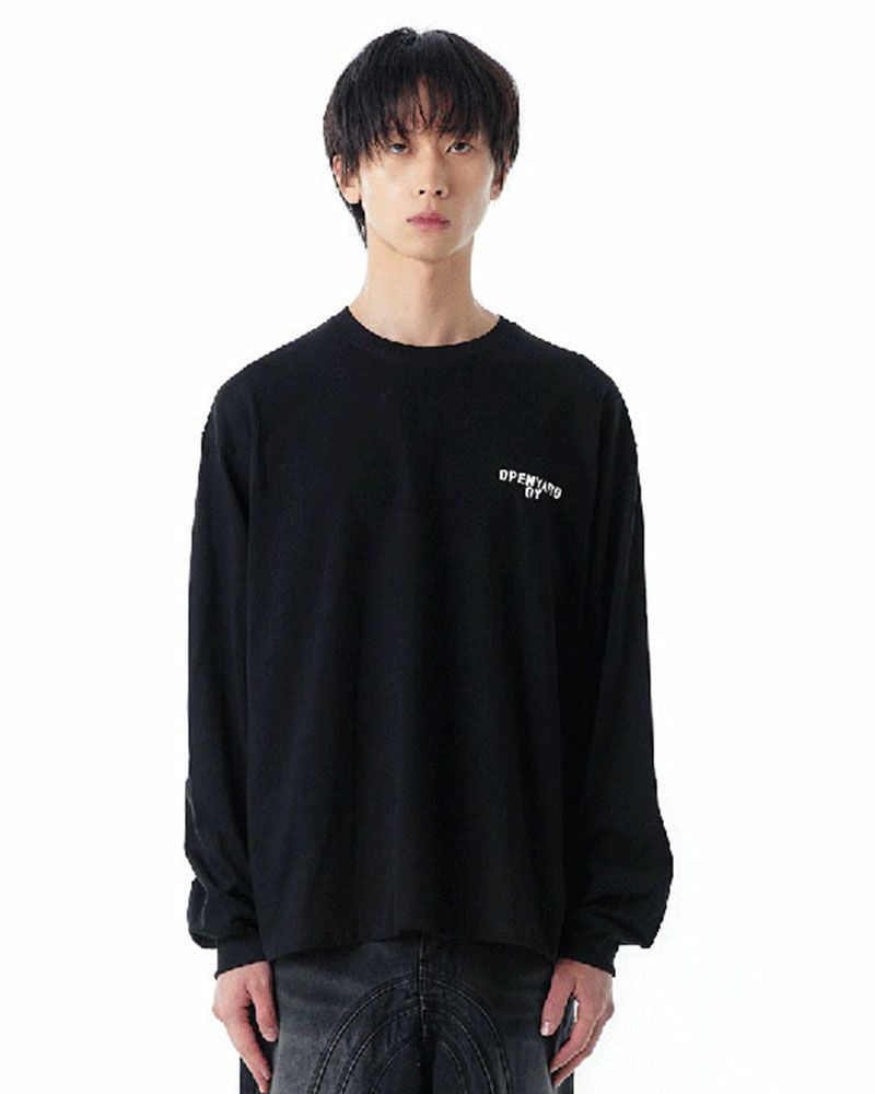 OY オーワイ フレイムキューブ ロンT FLAME CUBE LONG SLEEVE/全2色