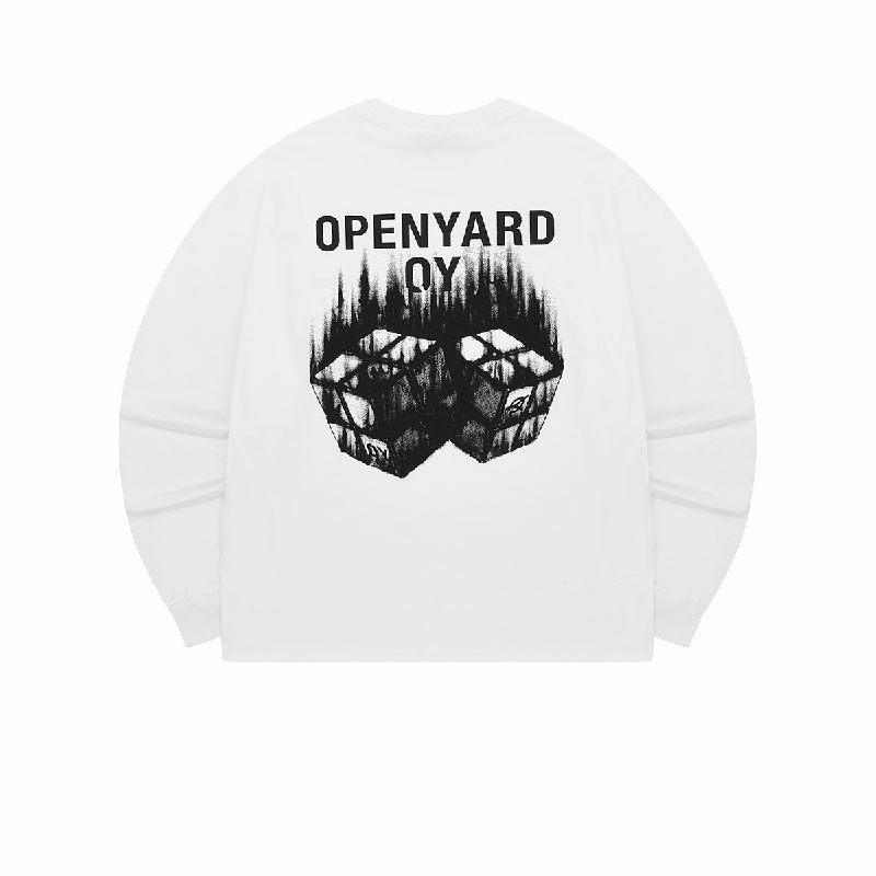 OY オーワイ フレイムキューブ ロンT FLAME CUBE LONG SLEEVE/全2色