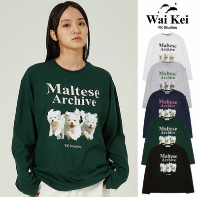 WaiKei ワイケイ マルティーズ ロンT Maltese archive long sleeve