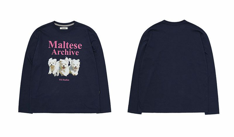 WaiKei ワイケイ マルティーズ ロンT Maltese archive long sleeve