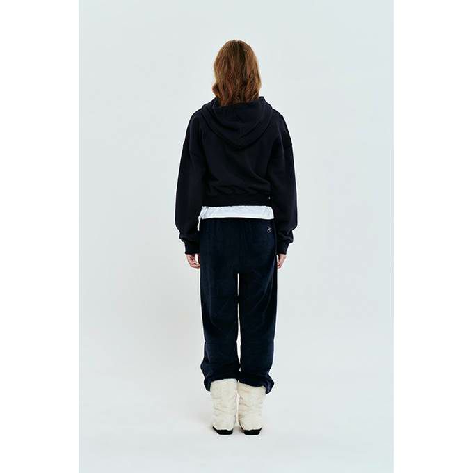 KIRSH CHERRY ARCH LOGO CROP NAPPING HOODIE キルシー アーチロゴ