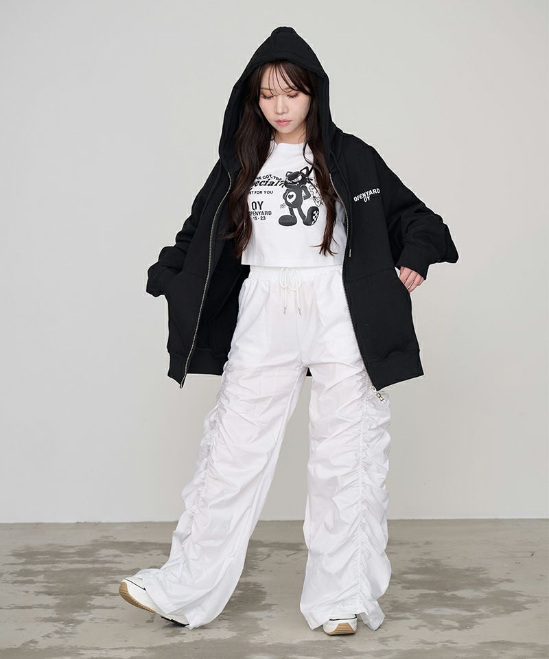 OY オーワイ I LOVE OY フード ZIP UP パーカー/全2色 | DAESE