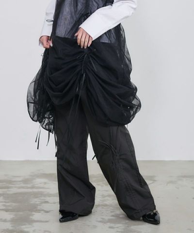 tricot COMME des GARCONS ジーンズ　スカート　異素材 COMME des GARCONS(コムデギャルソン) ロングスカート 1O-S003