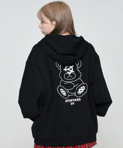 OY オーワイ モザイクオードリー ZIP パーカー MOSAIC ODOLLY HOODIE ZIP UP/全3色