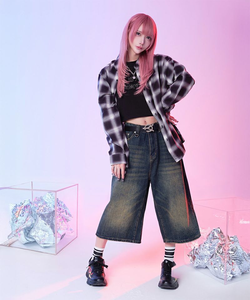 Lazy Tokyo ワイドバギーデニムパンツ/全4色 | DAESE TOKYO