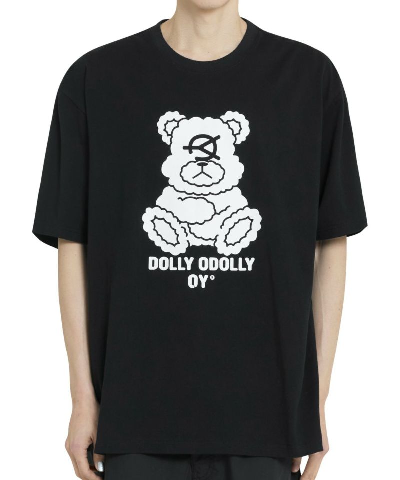 OY オーワイ ODOLLY BEAR クマ 熊 Tシャツ ブルー 韓国 OY オーワイ ステッチ オードリー くま クマ 熊 Tシャツ 青