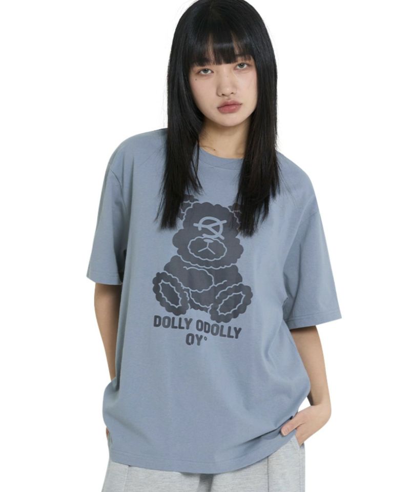 ★OY★DOLLY WITH ODOLLY TEE - DARK GREY★正規品/韓国直送料込 DOLLY WITH ODOLLY TEE - DARK GREY - 오와이 OY