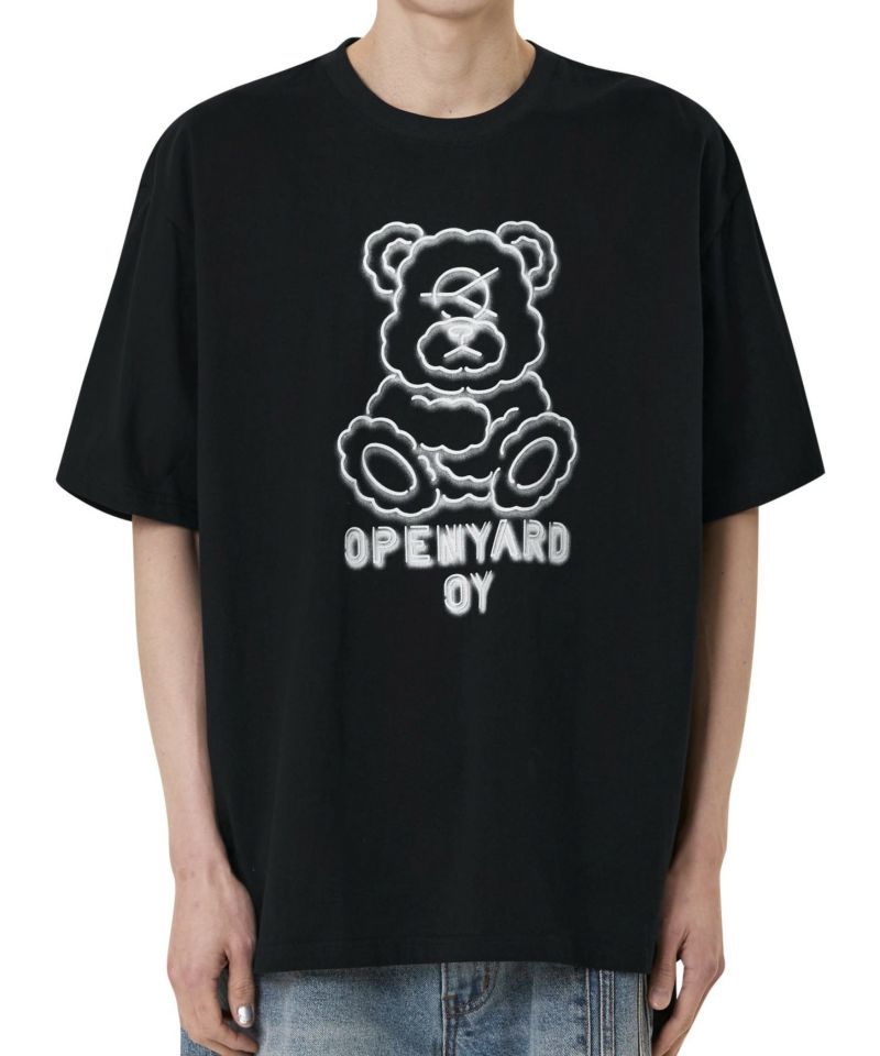 ★OY★NEONSIGN DOLLY TEE - BLACK★正規品/韓国直送料込/人気 OY/オーワイ』 NEONSIGN DOLLY TEE/ネオンサインオードリー半袖T