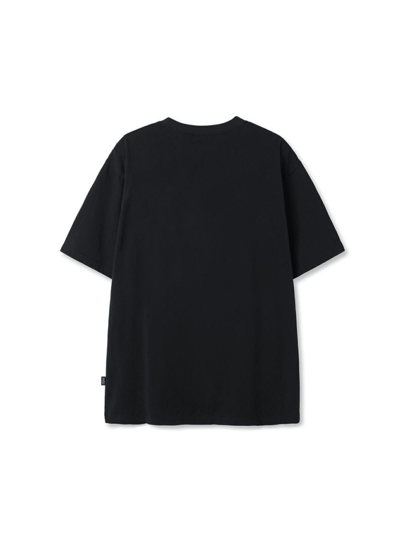 ★OY★ LILY LOGO TEE - BLACK★正規品/韓国直送料込/人気 新品】『OY/オーワイ』 LILY LOGO TEE/リリーロゴ半袖Tシャツ